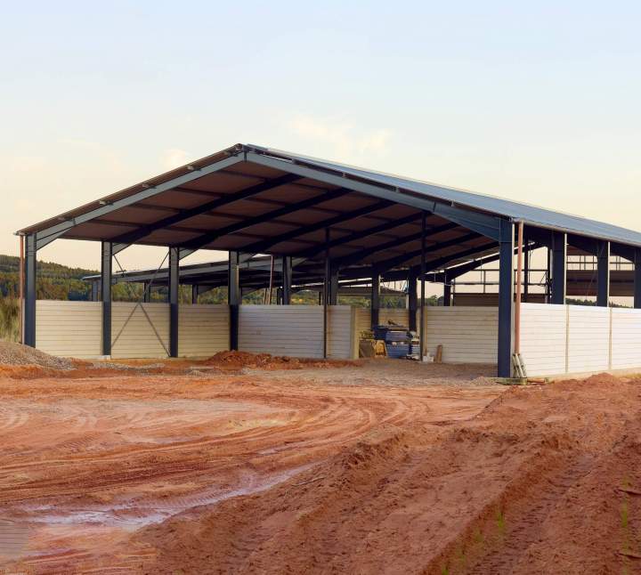 Extension de hangar industriel en Provence