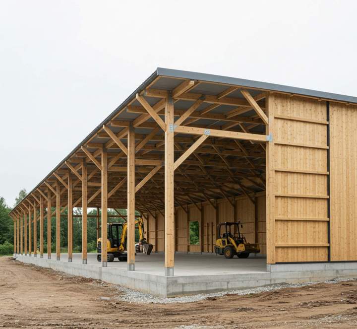 Extension de hangar industriel en Provence